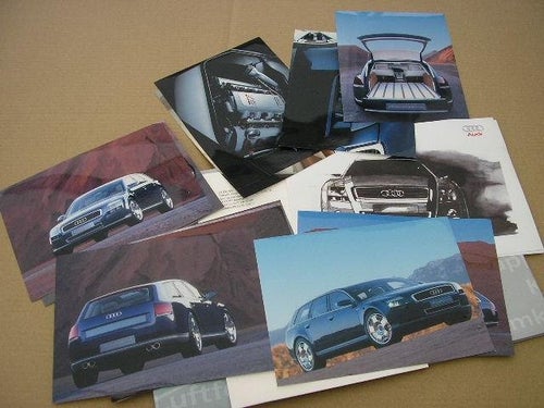Pressmapp med 13 bilder,3 bilder + info om AUDI Avantissimo