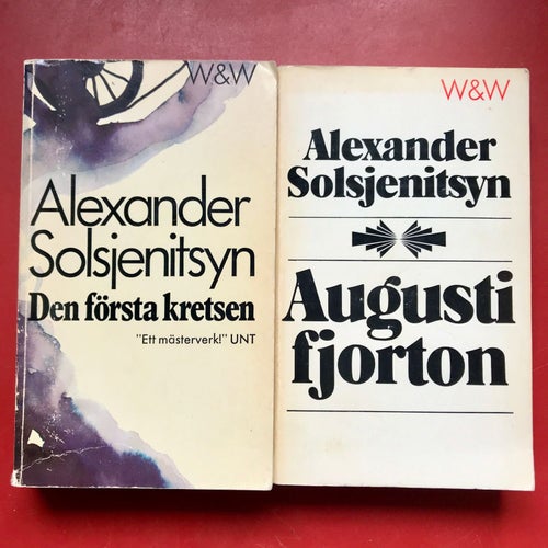 DEN FÖRSTA KRETSEN + AUGUSTI FJORTON Alexander Solsjenitsyn