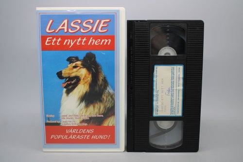 Lassie ett nytt hem , Svensk text , 1987 (VHS)