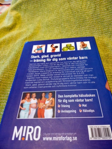 Stark, glad, gravid - träning för dig som väntar barn av Maria Wigbrant och