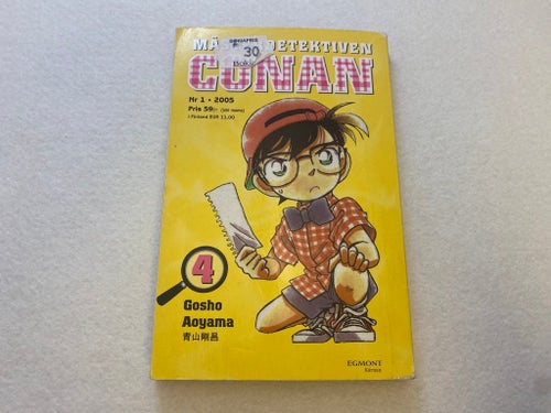Manga - Pocket - Mästerdetektiven Conan - Volym 4 - Gosho Aoyama