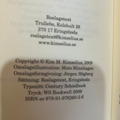 Kimberlie Äventyr på Nya Zeeland av Kim M. Kimselius, bok, Very Good plus, SM
