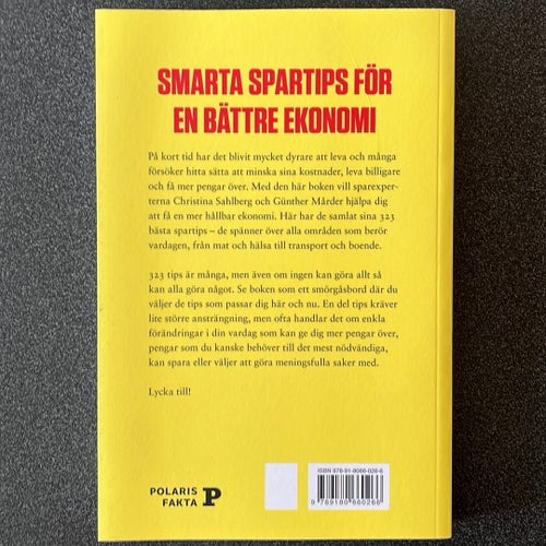 Spara Pengar av Christina Sahlberg och Günther Märder