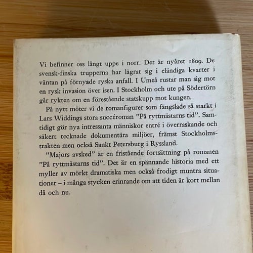 Majors avsked - Lars Widding - 1969