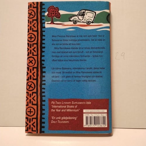 Damernas detektivbyrå av Alexander McCall Smith, 2004
