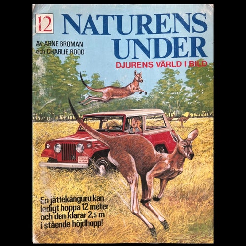 Naturens Under Djurens Värld I Bild av Arne Broman och Charlie Bood, 1977