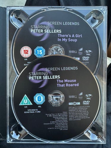 Peter Sellers Screen Legends DVD Box - 4 filmer DVDs