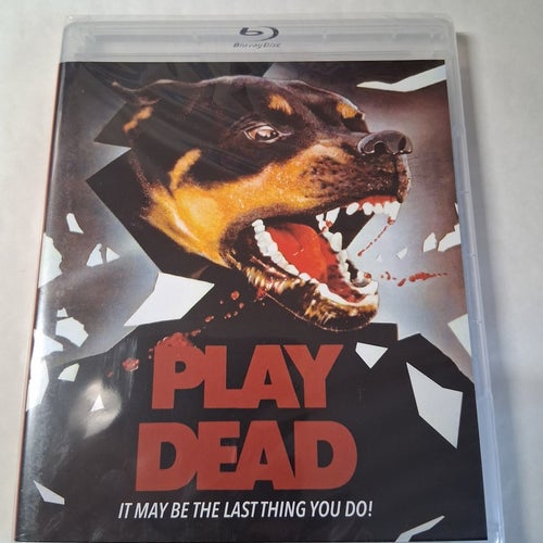 Play dead. Vinegar Syndrome. Inplastad Blu-ray
