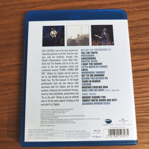 Eric Clapton - Planes, Trains And Eric (Blu-ray)