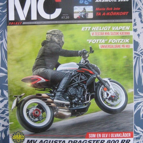 MC Folket Nr:7-2020(Suzuki Katana, Agusta Dragster 800RR)