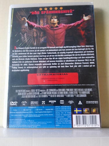 Phonebooth, INPLASTAD, Dvd