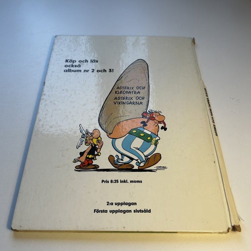 Asteeix #1, inbunden, läsex! VG-
