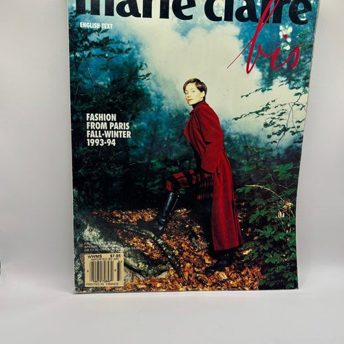 Marie Claire Bis Fall–Winter 1993–94 – mode Paris, engelsk text