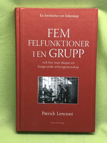 Fem felfunktioner i en grupp och hur man skapar en fungerande arbetsgemenskap en