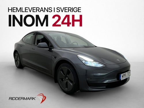Tesla Model 3 Long Range AWD Dragkrok Värmepump Pano