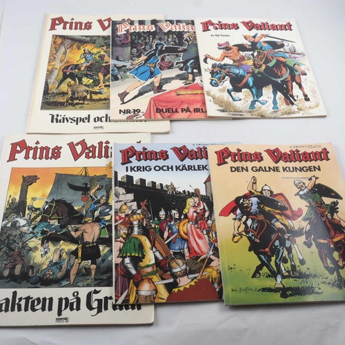Prins Valiant, paket med 6 album