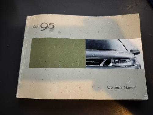 Saab 9-5 Owner's Manual, Instruktionsbok 2004.