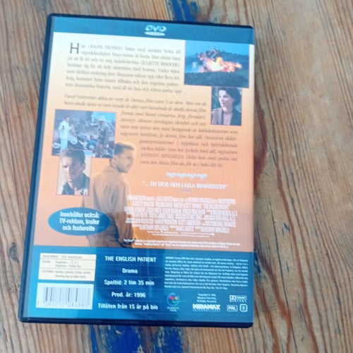 Den engelske patienten (DVD) The English Patient