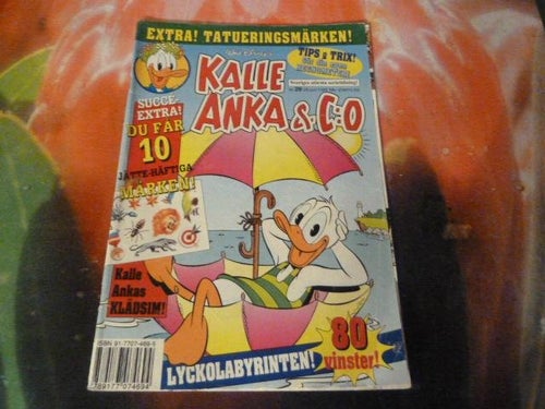 KALLE ANKA & CO, NR 26-1993, TIDNING