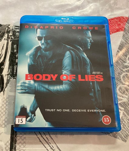 RIDNEY SCOTTS BODY OF LIES (2008) SVENSK UTGÅVA I NYSKICK!