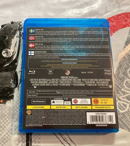 RIDNEY SCOTTS BODY OF LIES (2008) SVENSK UTGÅVA I NYSKICK!
