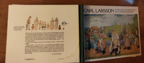 Carl Larsson En målare och hans familj av Lennart Rudström. Lässkick