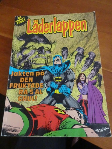 Läderlappen Jakten på den fruktade Ra´s Al Ghul 1979 Batman