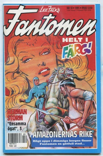 Fantomen 1991 nr 10 Amazonernas rike / Herman Storm , Spirit