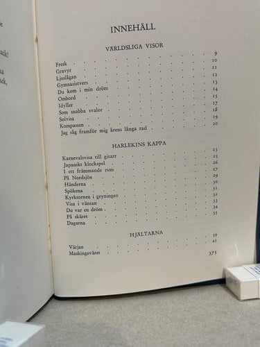 Samlade dikter av Karl Asplund. Bok. Very good plus