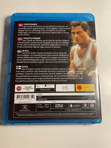 In Hell (2003) - Blu-ray - Nordisk utgåva - Van Damme
