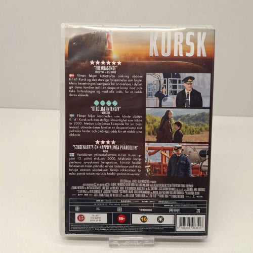 Kursk - Region 2, DVD-Film, Svensk text, Fint skick