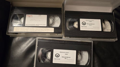 Kulla Gulla Del 1, 2 och 3 VHS