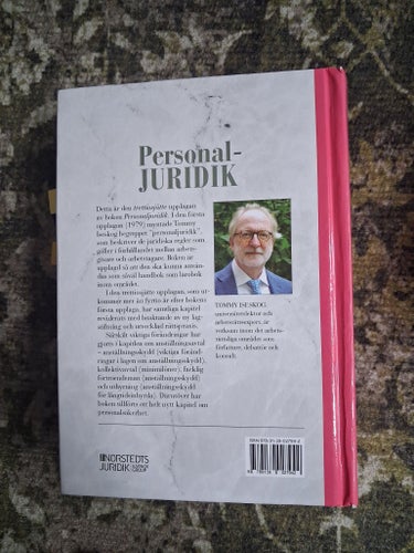 Personaljuridik av Tommy Iseskog, 2019