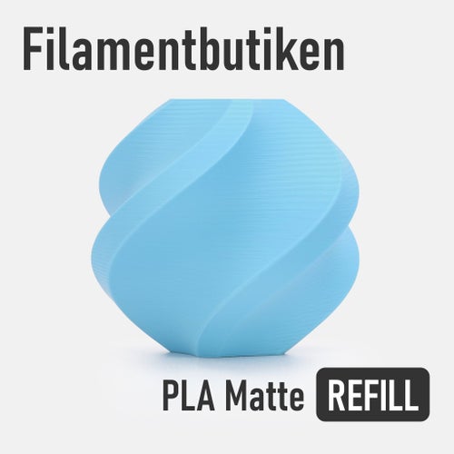 Bambu Lab PLA Matte Filament Himmelsblå/Sky Blue
