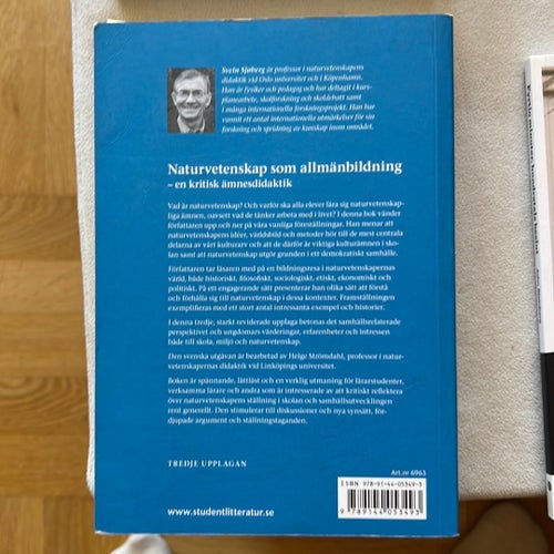 Naturvetenskap som allmänbildning - en kritisk ämnesdidaktik av Svein Sjøberg