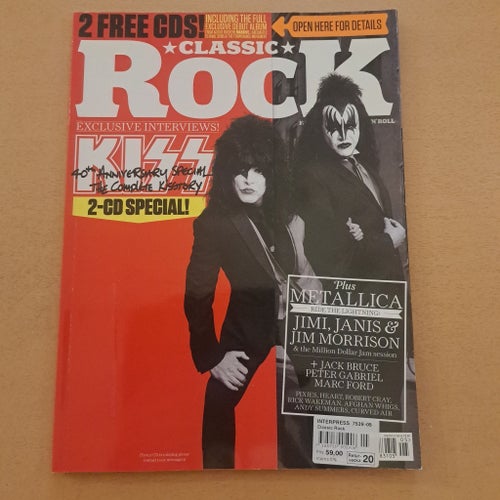 Classic Rock Magazine - Kiss 40th Anniversary Special