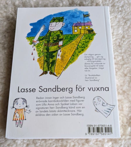 Skämttecknaren Herr Sandberg av Nisse Larsson