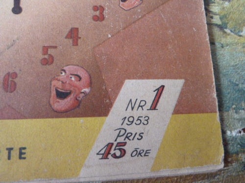 MIN MELODIE, 1953 NR 1, KYSSAR A LA CARTE, TIDNING