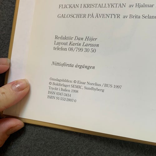 Bland Tomtar och Troll 1997 nittioförsta omgången
