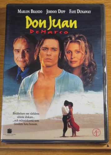 Don Juan De Marco Johnny Depp Ny & Inplastad!