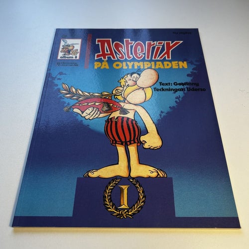 Asterix #8, nyutgåva, toppex! NM