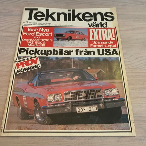 Teknikens Värld 1975 nr 7