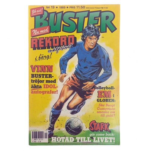 Buster - 1989 - NR 19 - Rekordmagasinet. Bengt Gusafson