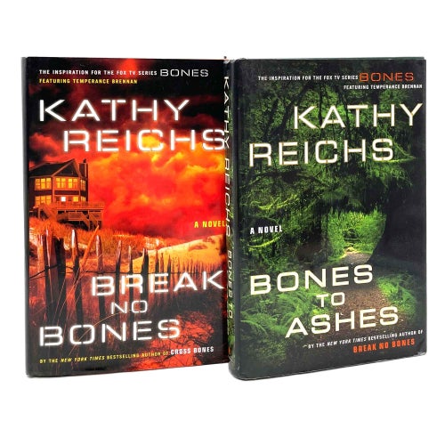 Temperance Brennan del 9-10 av Kathy Reichs (inbundna, Break No Bones mm)