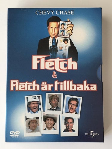 Fletch & Fletch är tillbaka (Chevy Chase). Begagnad 2-disc DVD-Box