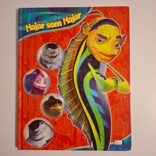 Hajar som Hajar av DreamWorks (inb) 2004 vintage tecknat animerat