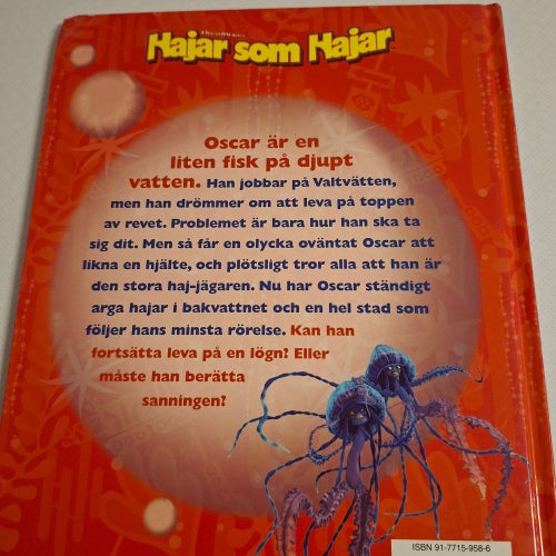 Hajar som Hajar av DreamWorks (inb) 2004 vintage tecknat animerat