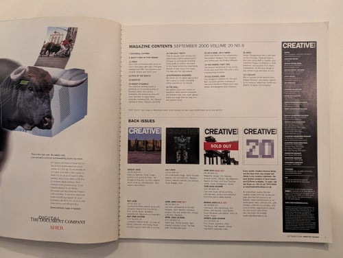 Creative Review september 2000
