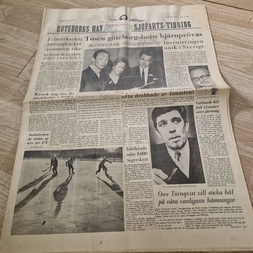 Göteborgs Handels- och Sjöfartstidning från 1965