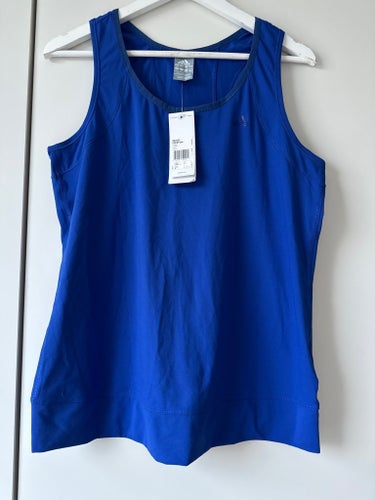 Adidas blått träningslinne, storlek L